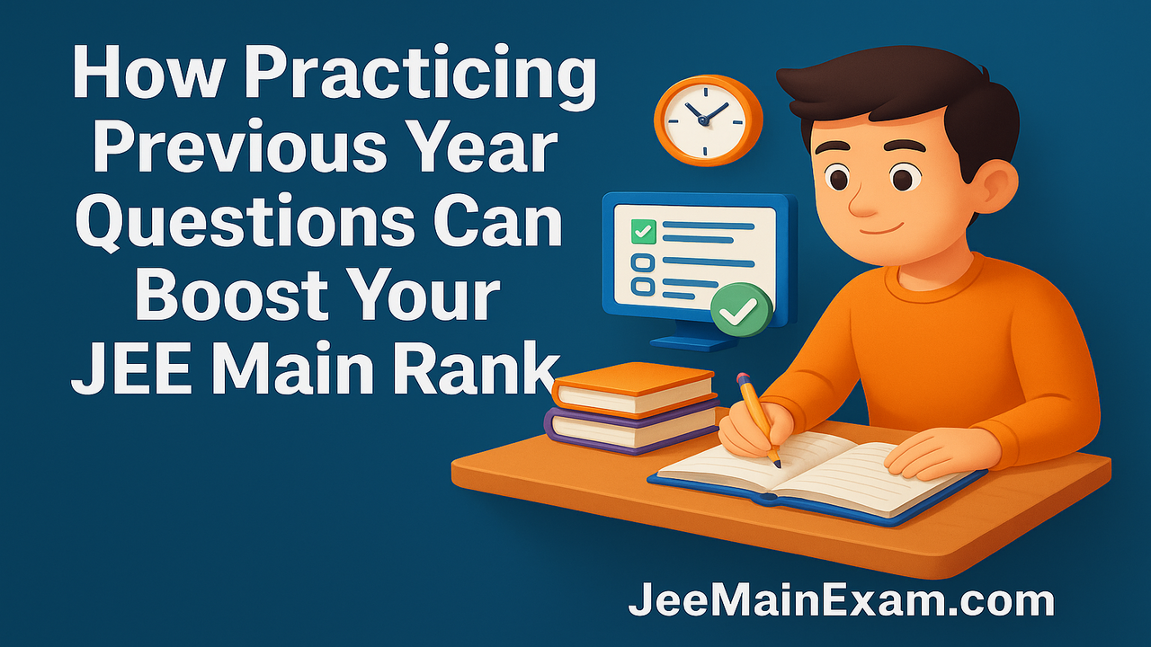 How Previous Year Question (PYQ) Practice Can Boost Your JEE Main Rank - JEE Main 2026