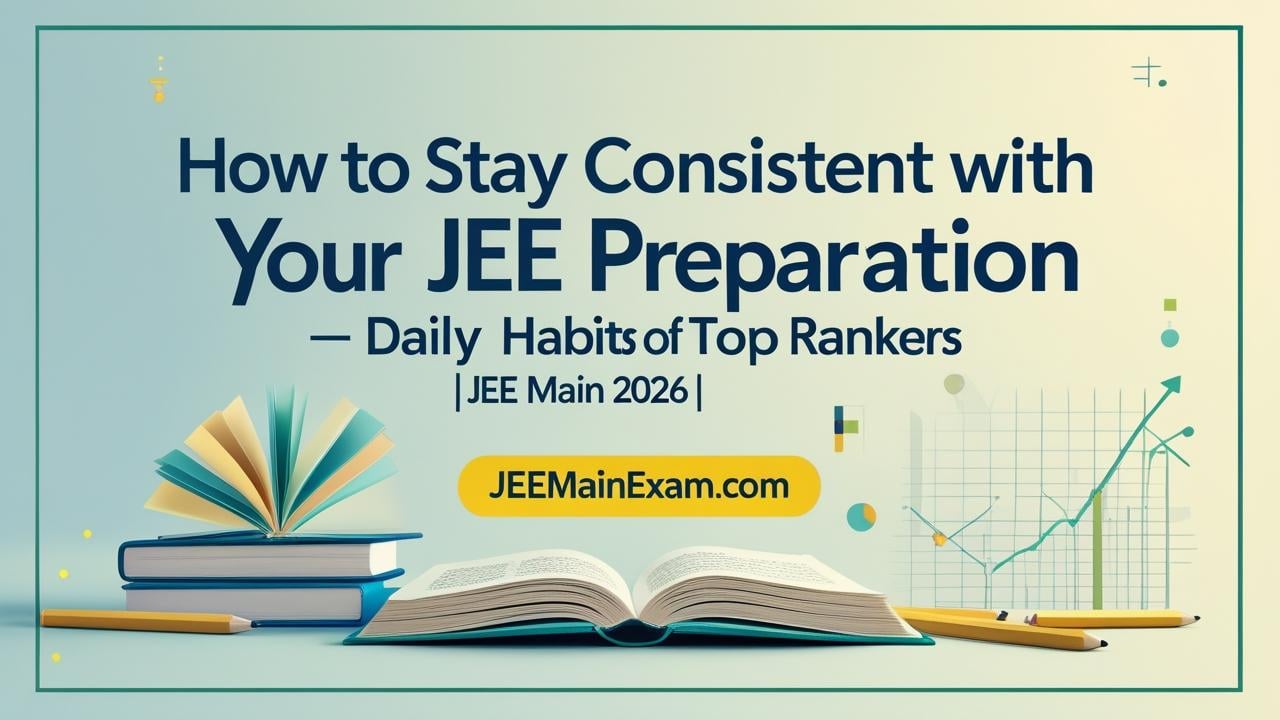 How to Stay Consistent with Your JEE Preparation – Daily Habits of Top Rankers