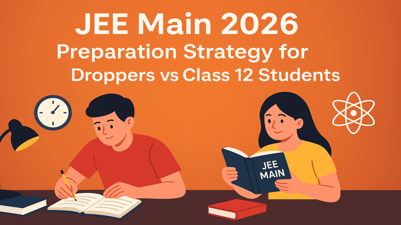 JEE Main 2026 Preparation Strategy for Droppers vs Class 12 Students