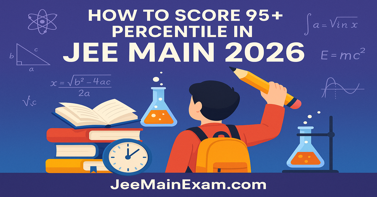 How to Score 95+ Percentile in JEE Main 2026