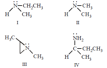 Organic Compounds Containing Nitrogen mcq question image