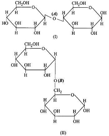 Biomolecules mcq question image