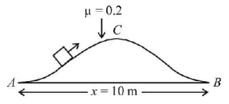 Work Energy and Power mcq question image