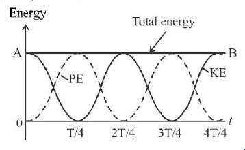 Simple Harmonic Motion (SHM) mcq question image