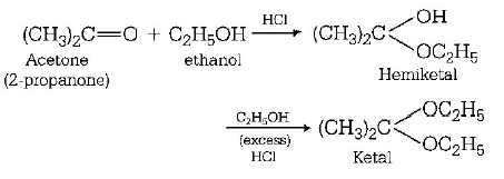 Aldehyde and Ketone mcq solution image
