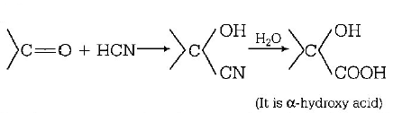 Aldehyde and Ketone mcq solution image