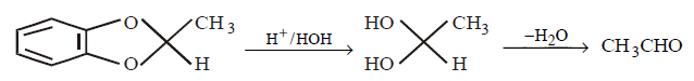 Aldehyde and Ketone mcq solution image