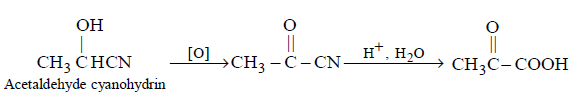 Aldehyde and Ketone mcq solution image