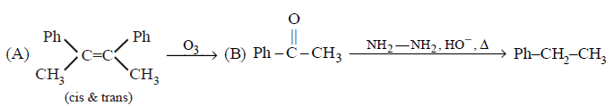 Aldehyde and Ketone mcq solution image