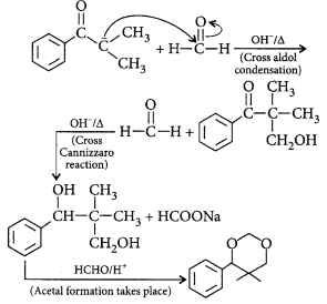 Aldehyde and Ketone mcq solution image