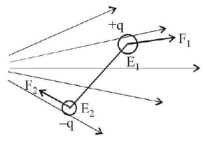 Electric Field mcq solution image