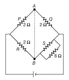 Electric Current mcq solution image