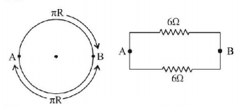 Electric Current mcq solution image